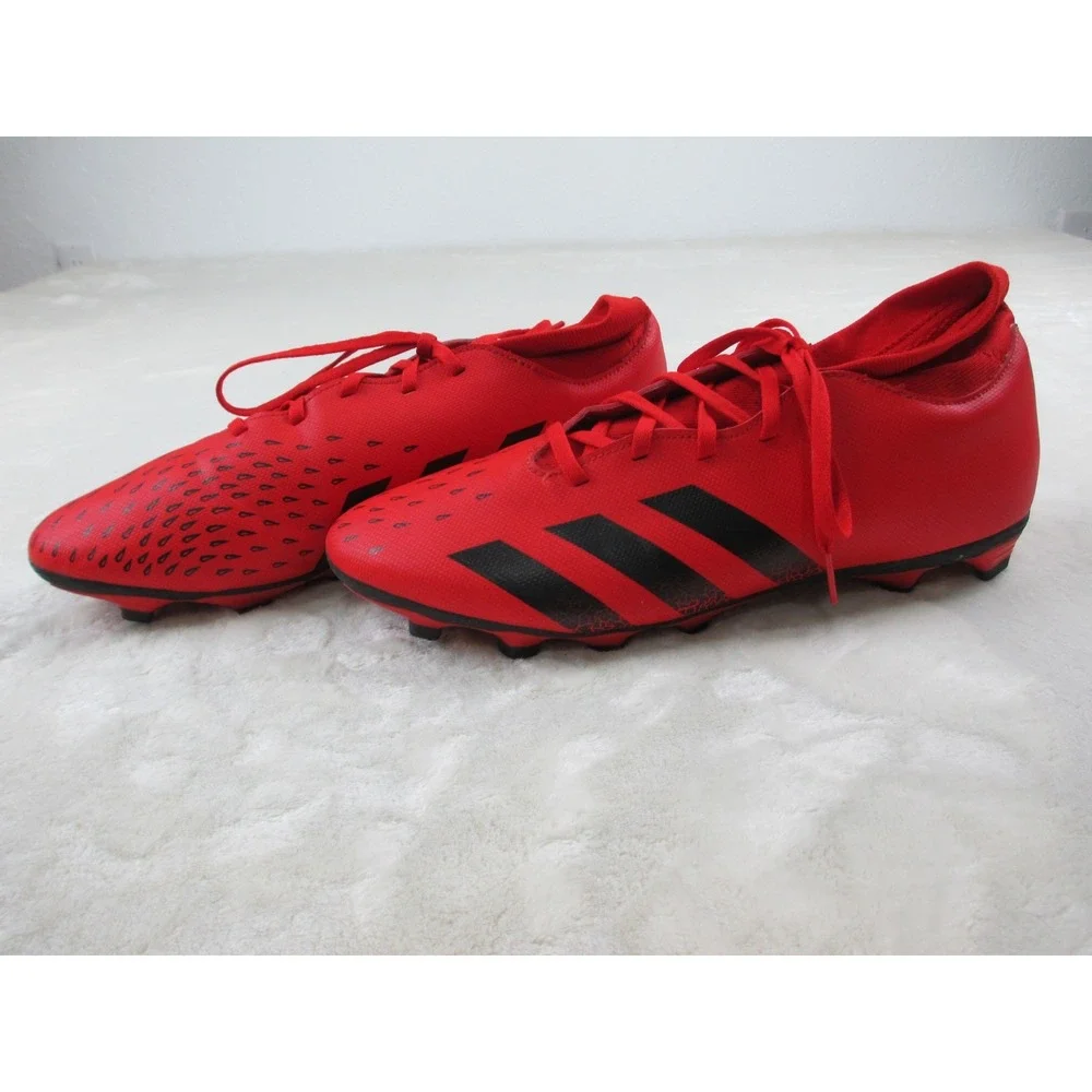 Adidas Predator Freak .4 Soccer Cleats Shoes FY6333 Mens Size 12 Red Athletic*‎